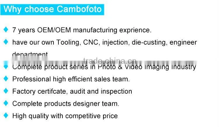 Good Sales Professional carbon fiber camera tripod in Alibaba