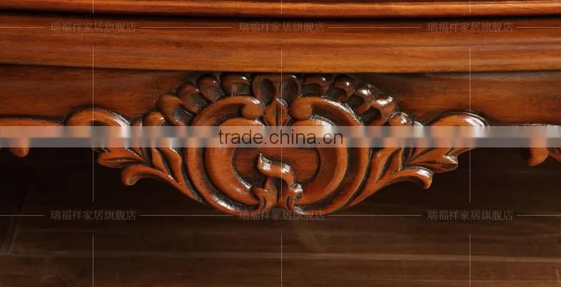 Vintage style wooden flooring TV stand cabinet for storage T-216