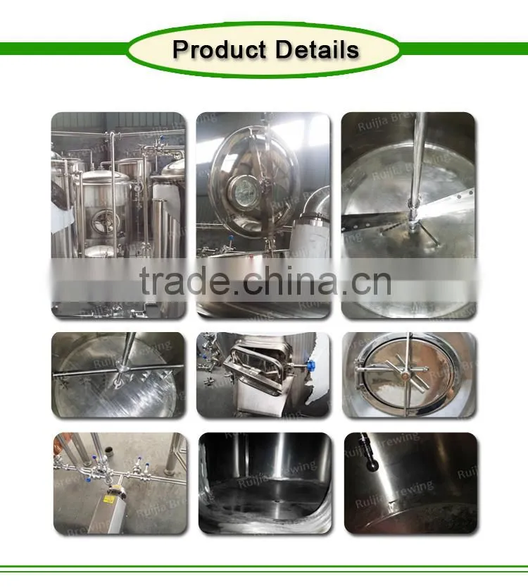 Stainless steel 5000L Beer brewing equipment Laboratory equipment