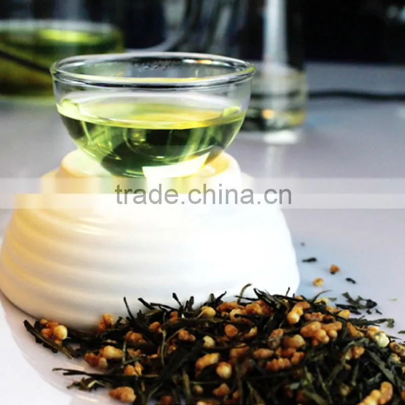 Super Japanese flavor tea rice mixed tea sencha green tea genmaicha green tea