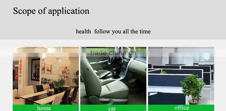 Fashionable Car Air Purifier (Anion and Ozone) portable ozone generator air purifier