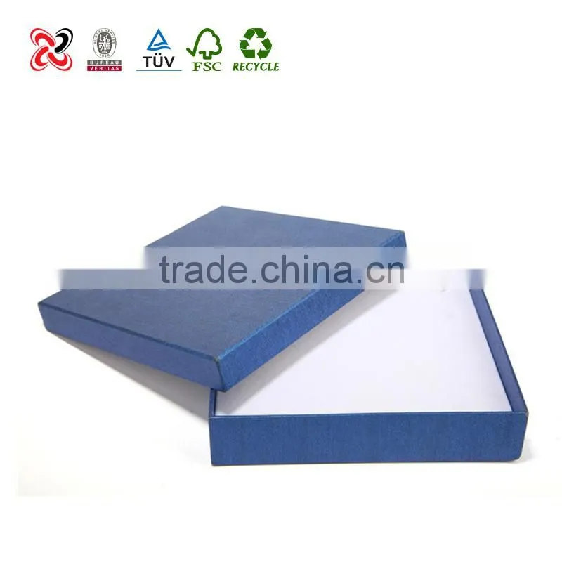 Wholesale Royal Blue Recycled Cardboard Shoe Boxes