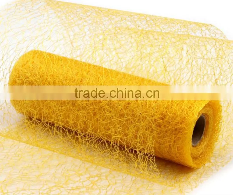 Decorative Fibre Net Roll for wrapping flowers and decorations