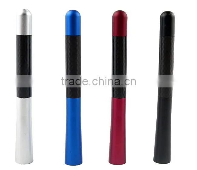 High quality Aluminum Universal carbon fiber Car antenna