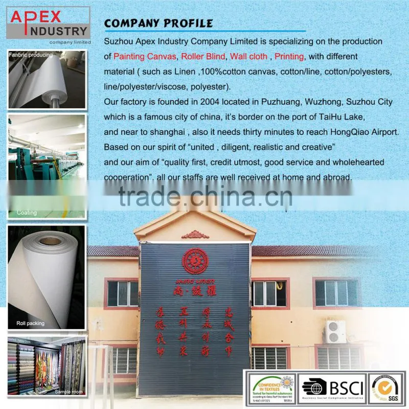 Factory supplier, Painting Canvas with frame ,Blank canvas for painting