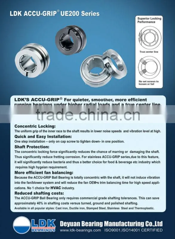 LDK heavy duty bearing uc 316