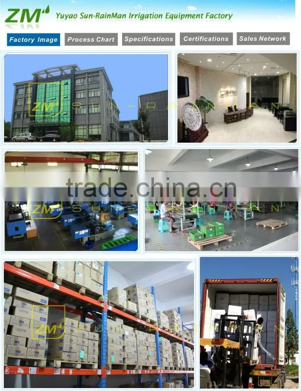 Yuyao water irrigation sprinkler