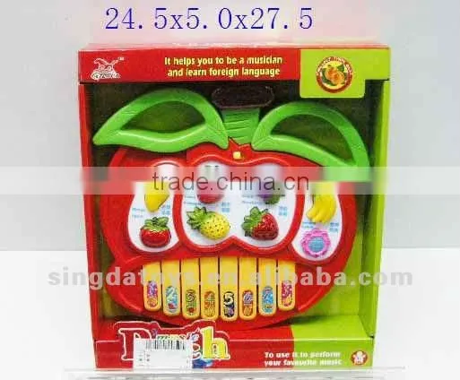 Special education crab piano organ lovely music toys