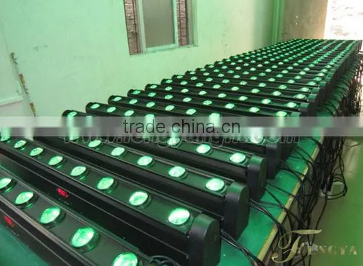 8pcs 10w 4in1 RGBW Led beam effect moving head light