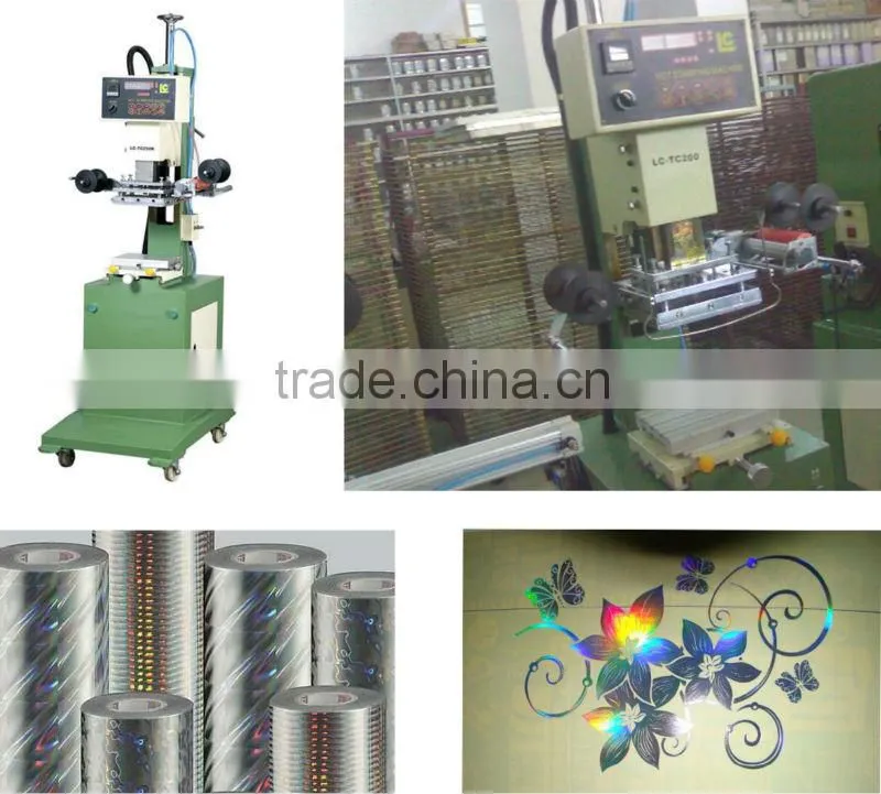Pneumatic flat Hot stamping machine leather stamping machine