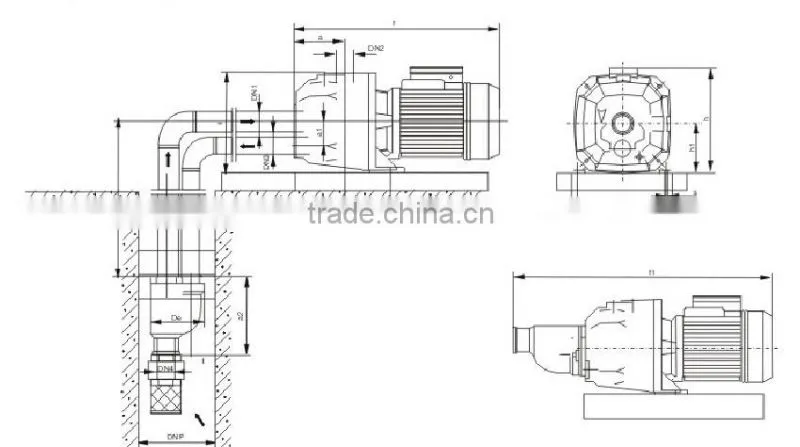 Self-priming Jet water pump