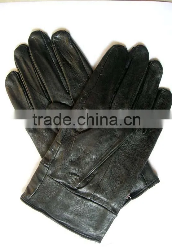 lady real genuine leather gloves
