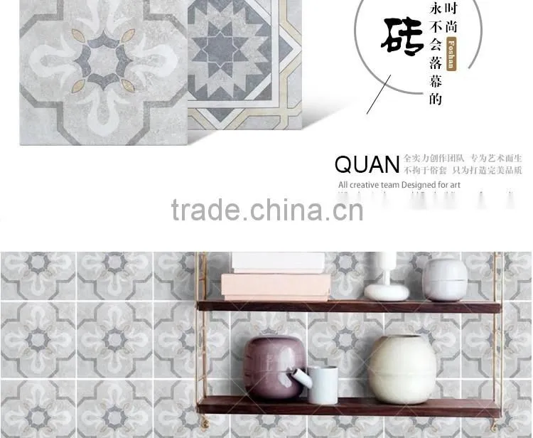 20*20cm factory direct sale ceramic rustic tile kitchen floor tile