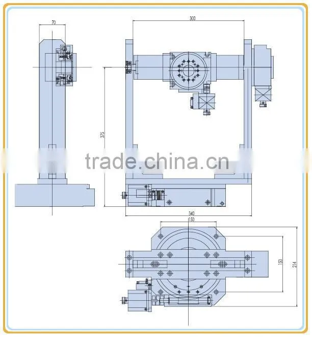 Motorized Optical Rotation Platform