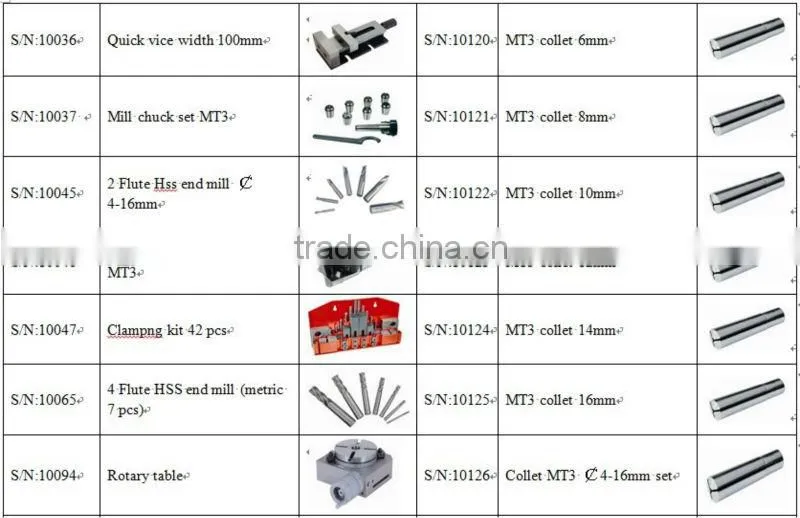 X3L Mini Milling Machine