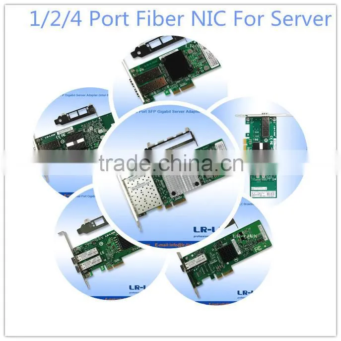 LR-LINK LREC6802BF-2SFP+ PCIe x8 Dual Port SFP+ Optical 10G Network Card Compatible Intel X520