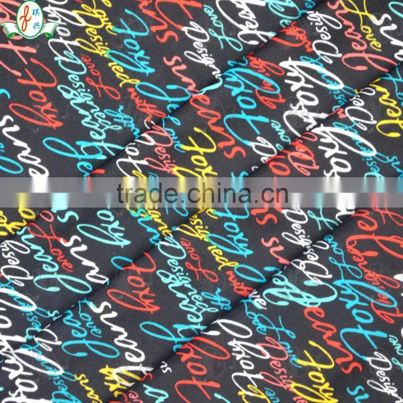Wholesale textile wax print yoga/sport fabric