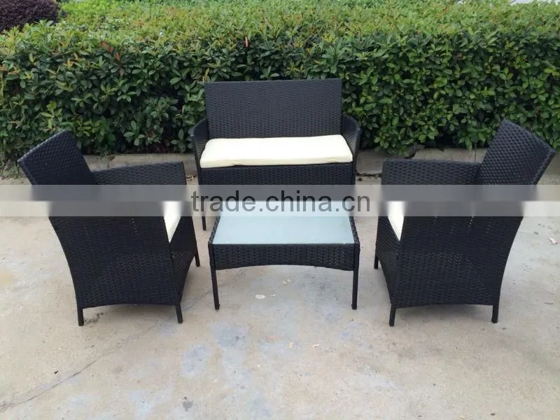 4PCS kd outdoor steel furniture set CHEAPEST sofa garden furniture