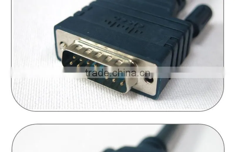 10FT CAB-X21MT Cisco HD60 Male to DB15 Male cable