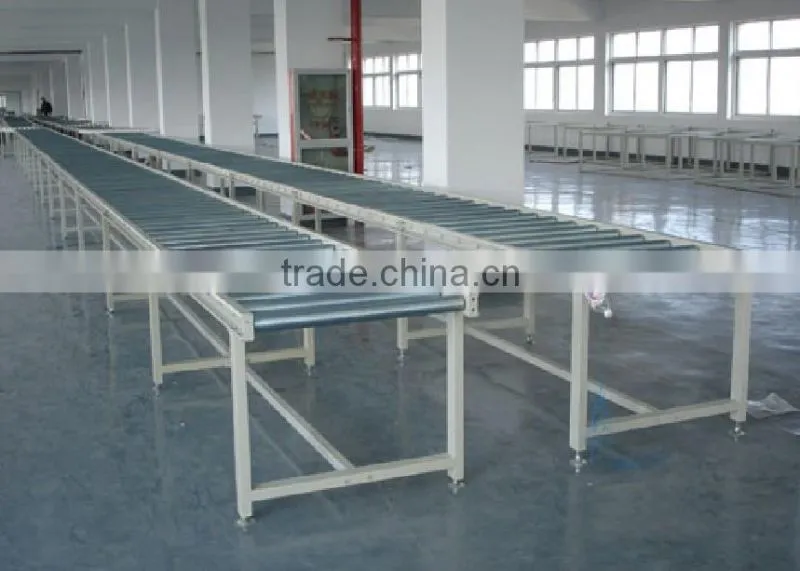 Gravity roller conveyor