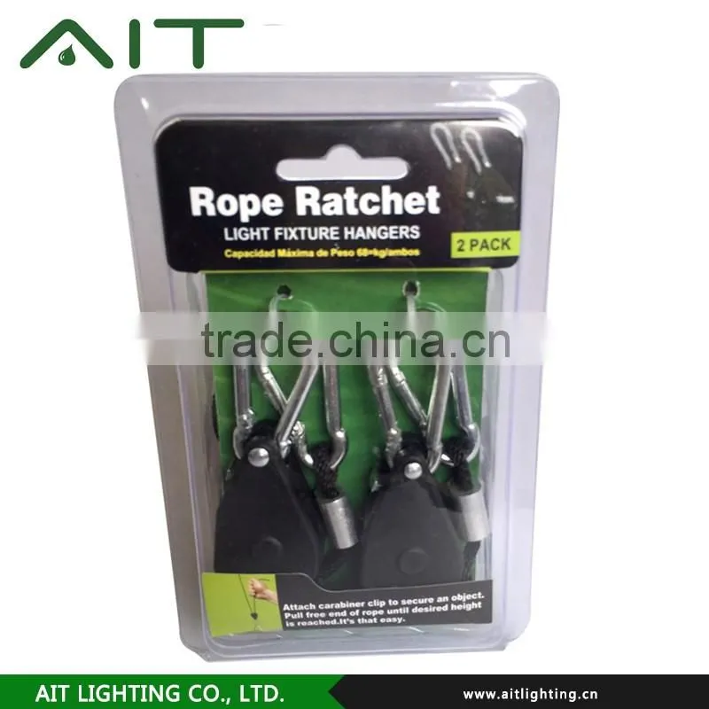 High Quality Rope Ratchet Hanger For Fan Carbon Filter Garden