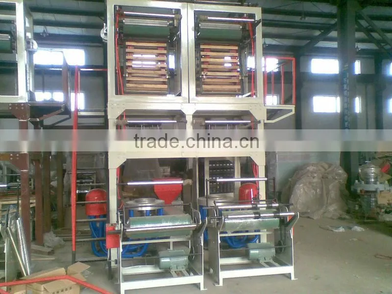 SJ55-FM 700 double-head Film Blowing Machine