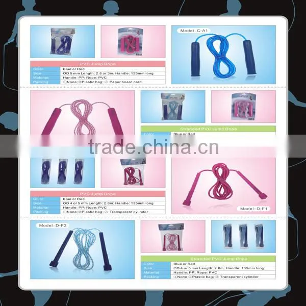Newest product the color change according to speed LED jump rope & best gifts for kids