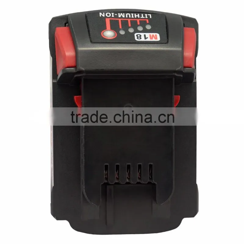 4.0Ah M18 XC Red Li-ion Battery milwaukee 18v tool combo kit For 48-11-1820 1828 1815 1828 1840