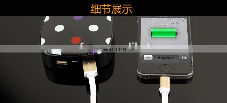Flat USB cable for ipad air/mini2,tablet pc data cable