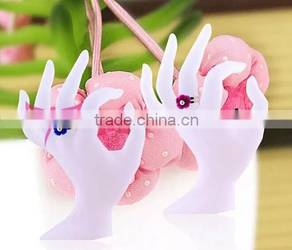 Two Colors OK shape nail training hand,glass nail practice hand