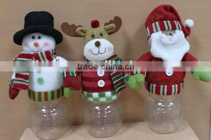 Candy jar/ Christmas candy jar/ Christmas santa jar/ Christmas gift