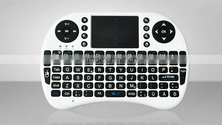 i8 Wireless keyboard Mouse pad For Android PC mini wireless keyboard