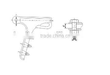 bolted type strain clamp nll