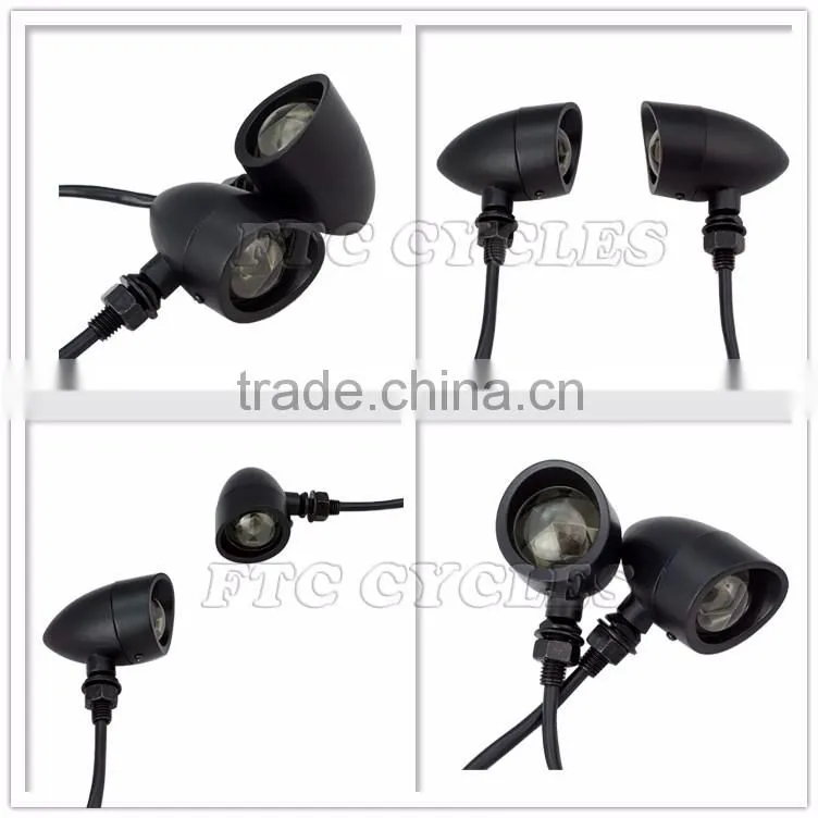 Smoke Lens LED Winker Light Motorcycle Turn Lights for Suzuki Custom