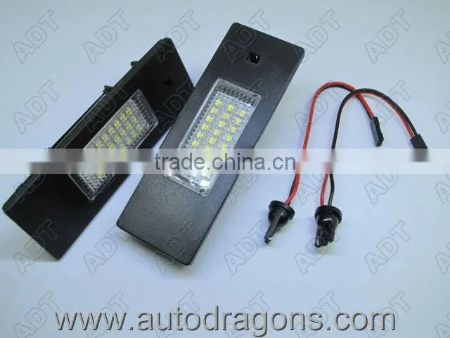 Wholesale canbus E87 License Plate Lamp for BMW car led dome bulb