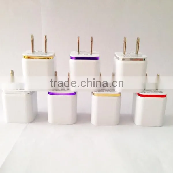 New Design Dual USB Charger Colorful New Design 2.1A Dual USB Chargers