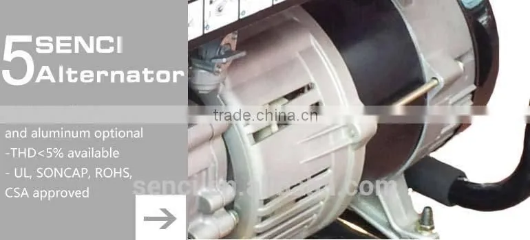 China Durable 5kw Generator Mini Gas Series Generator For Sale