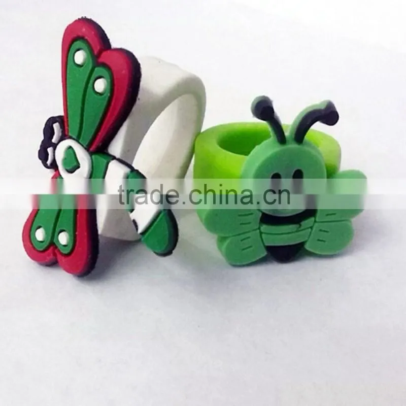 new fashion and popular silicone ring very cheap kids children gift items