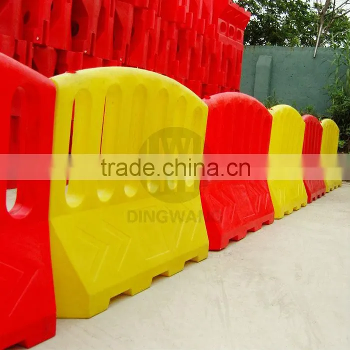 warning marking barrier/ water filled barriers