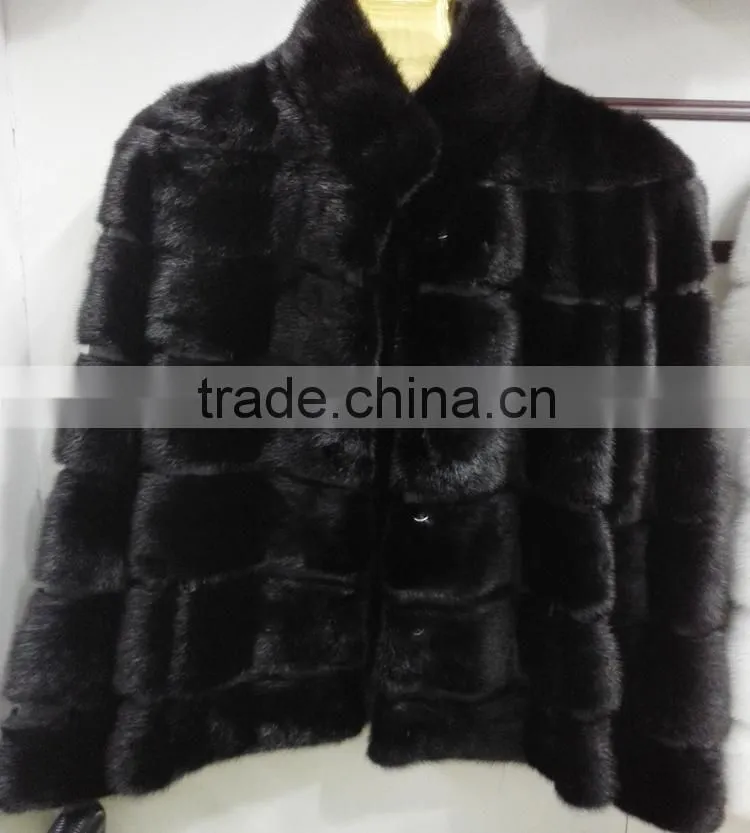 Fashion design ladies mink fur coat /mink fur jacket