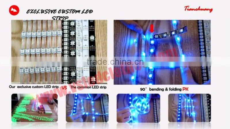 stilt walker performer on jumping stilts with LED costume, LED stilt costume