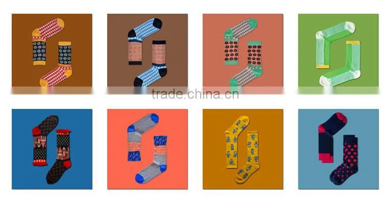 2016 Winter New Street Fashion Custom Design Bulk Wholesale Combed Cotton Socks