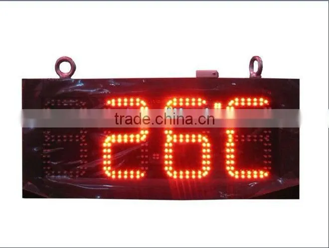 10'' Led Time And Temperature Sign Board