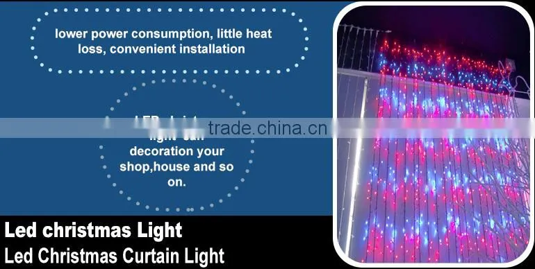 Waterfall Christmas Lights Led Curtain Light