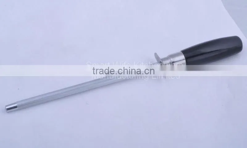 High carbon steel coated with hard chrome knife sharpening rods