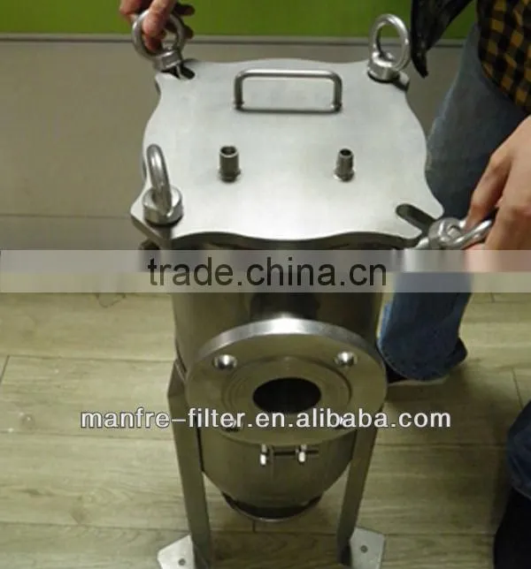 Stainless steel filter housing