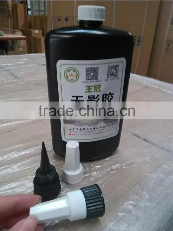 Bonding glass and metal uv glue, transparent crystal uv glue and shadowless liquid