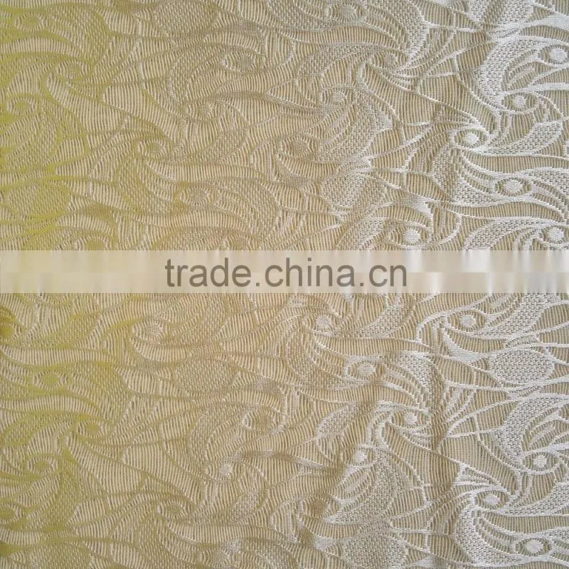 Factory new design nylon spandex floral patern jacquard fabric, fashion garments jacquard fabric
