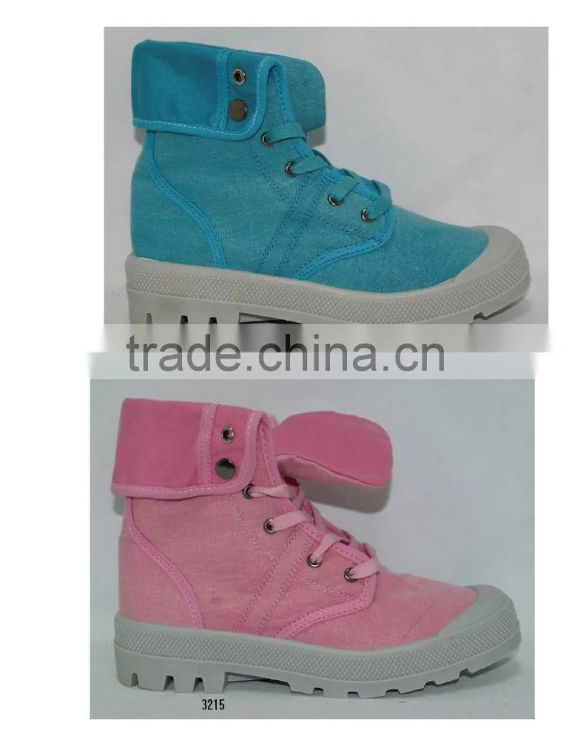 Women's Palladium Baggy Canvas Chukka Boot,canvas shoe women