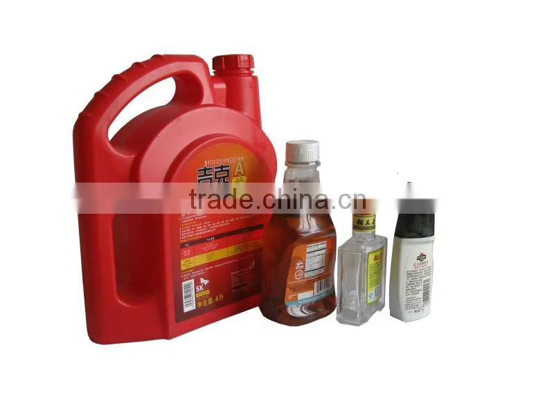 two side oval bottle labeling machine